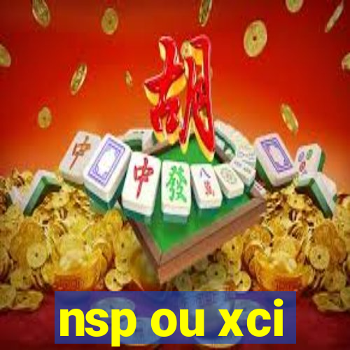 nsp ou xci